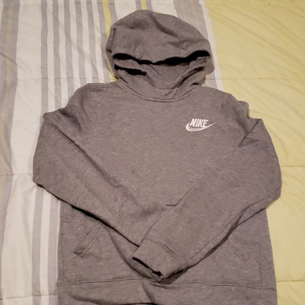 Grey nike hoodie